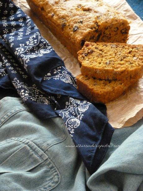 Pastel Integral con Zanahoria y Frutos Secos