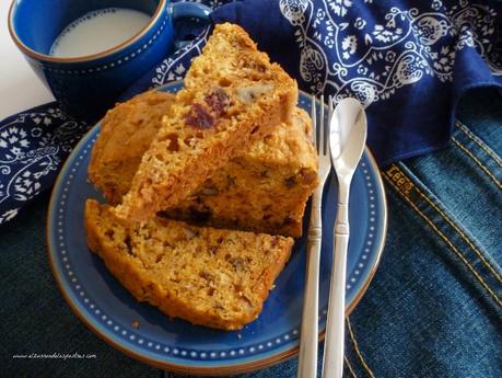 Pastel Integral con Zanahoria y Frutos Secos