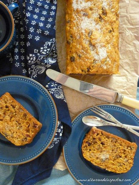 Pastel Integral con Zanahoria y Frutos Secos