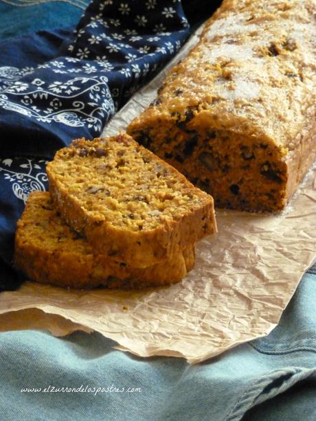 Pastel Integral con Zanahoria y Frutos Secos