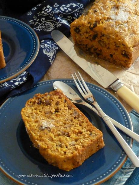 Pastel Integral con Zanahoria y Frutos Secos