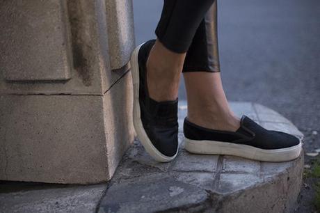 THAT JUMPER OUTFITS, rag and bone, sheinside, ss14, cuir, legging, rayban, mango slipon, slipons, suiteblanco, sporty outfit, jumper ,stylescrapbook