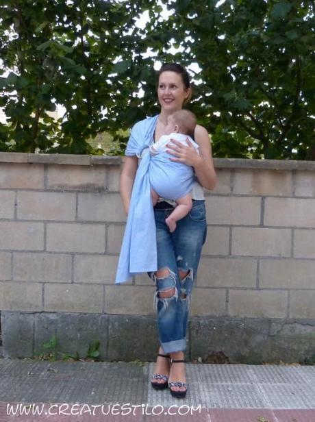 Fular portabebé divaboo