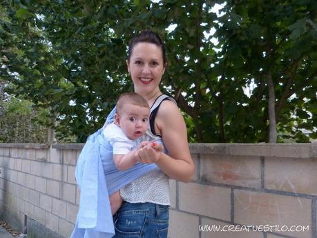 Fular portabebé divaboo