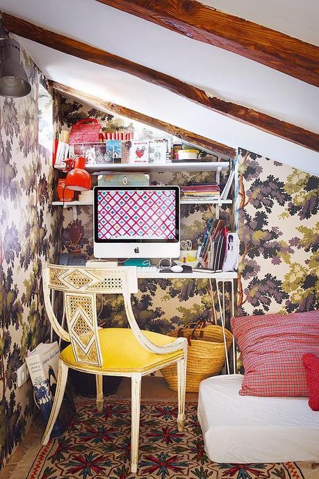 UN ATICO LOFT... TODO COLOR...