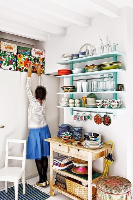 UN ATICO LOFT... TODO COLOR...