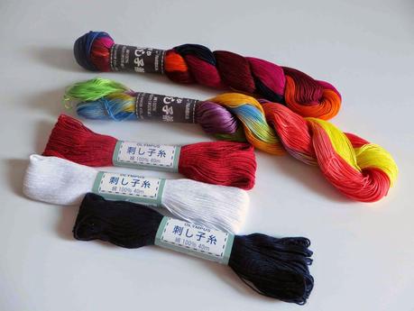 Hilos para bordar a mano II / Handmade embroidery threads II
