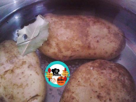 Patatas rellenas de queso