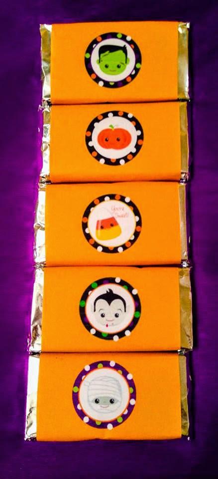 Chocolatinas para Halloween