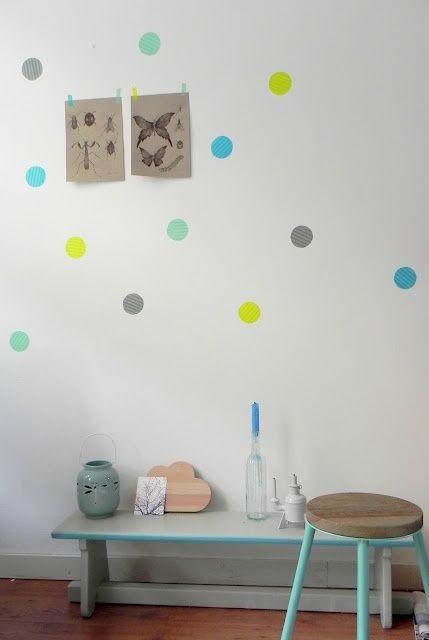 #Small&Lowcost Decoración infantil con whasi tape 9ca998b84b86c5840348479ad394a14e