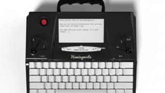 Hemingwrite Typewriter :: máquina de escribir con pantalla de E-Ink