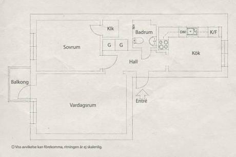 Diseños de los 60 en un piso muy actual sillas serie 7 lampara flower pot lampara aj estilo nórdico escandinavo mitad de siglo estilo moderno contemporáneo estilo mid century modern estantería string diseños de los 60 decoración decoración de salones decoración de interiores blog