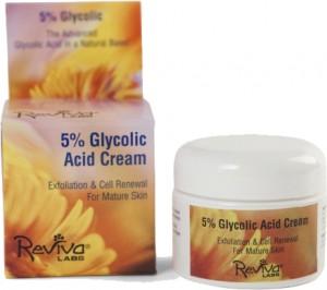 Iherb: Crema acido glicolico 5% de Reviva Labs Review