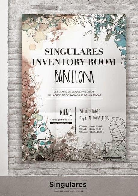 Singulares Inventory Room BCN: ¡Planazo para este fin de semana!