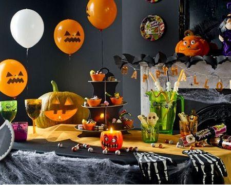 Halloween 2014  : Decoración de mesas