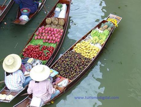 mercado flotante