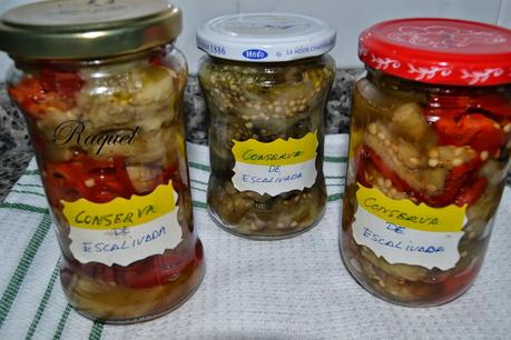Conserva de escalivada