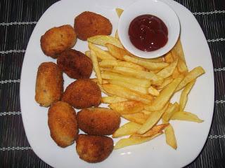 RECETA DE CROQUETAS CASERAS DE POLLO Y JAMON