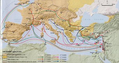 mapa cruzadas