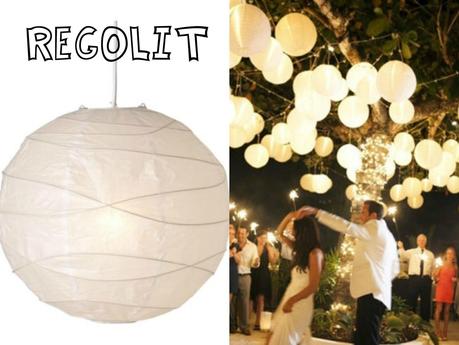 Decora tu boda con básicos de Ikea