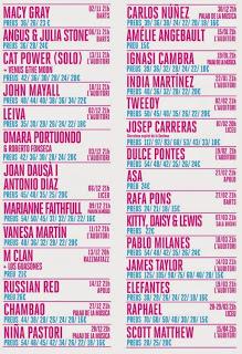 Festival Mil.lenni Barcelona: John Mayall, Tweedy, Macy Gray, Cat Power, James Taylor, Scott Matthew, Marianne Faithfull...