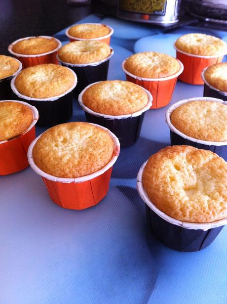 CUPCAKES DE CALABAZA PARA HALLOWEEN