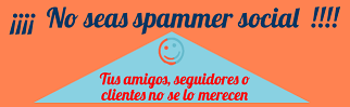 consejos para no ser spammer social Infografía con los mejores consejos para no ser un spammer social