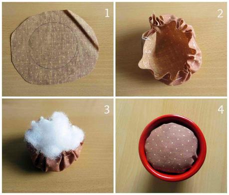 Tutorial: cactus alfiletero de punto. Patrón gratuito. / Tutorial: knitted cactus pincushion. Free pattern.