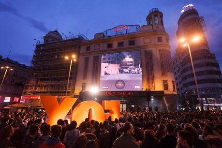 FOX lleva sus series a la plaza de Callao en Madrid.