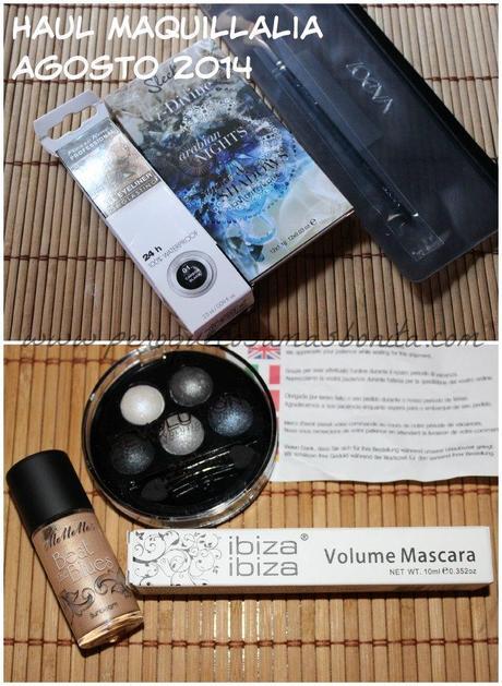 Mis compras en Maquillalia de Agosto Mis compras en Maquillalia de Agosto