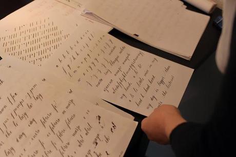 Taller de encuadernación,cosido japonés.