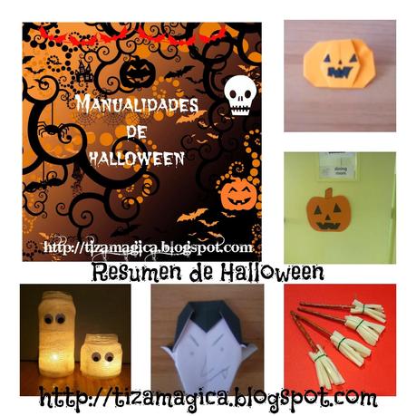 Actividades para Halloween: resumen de ideas.
