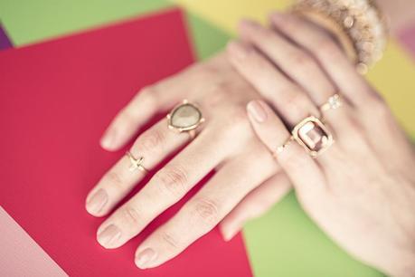 Gold rings | Deseo Beauty