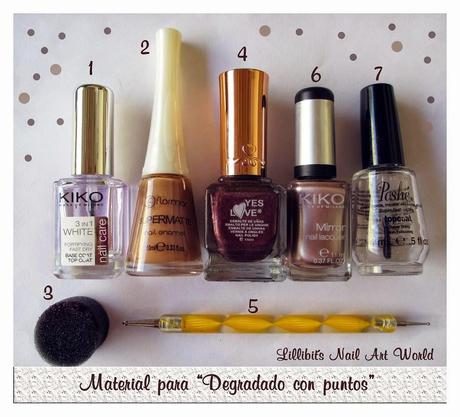 RETO PUNTOS MNA (Degradado): Degradado con puntos