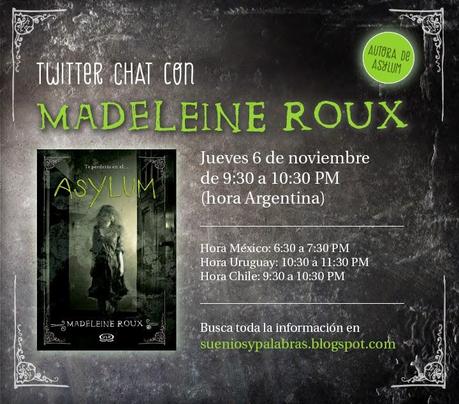 Twitter Chat con Madeleine Roux