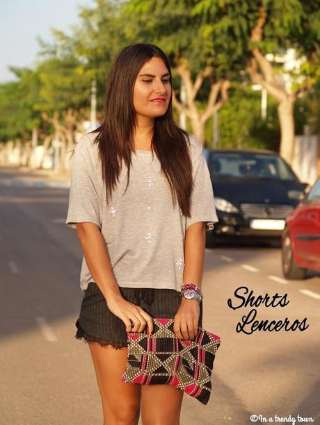 OUTFIT SHORTS LENCEROS