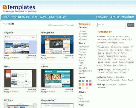 Como instalar una plantilla en Blogger Blogger templates