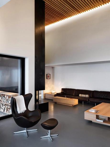 Chalet Contemporaneo en los Alpes