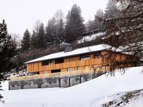 Chalet Contemporaneo en los Alpes