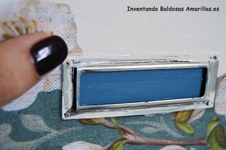 Inventando el Finde: decorar con papel muebles de madera