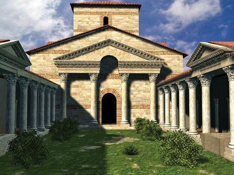 El Ninfeo y la Basílica de Villa Materno Cinegio