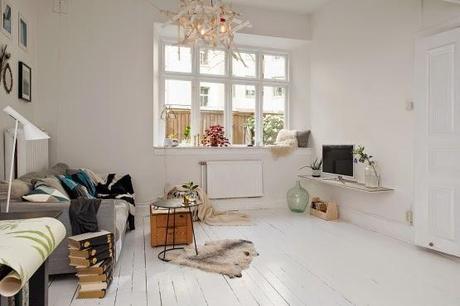 38 m2 de mini apartamento al más puro estilo nórdico