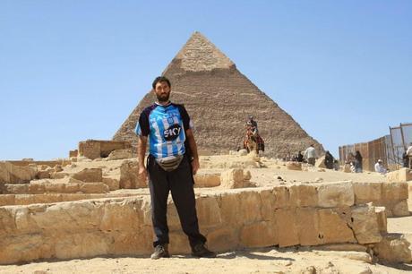 Pirámide de Giza , Egipto, Racing Club, el mundo en tándem, round the world, mundoporlibre.com