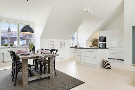 UN DUPLEX NÓRDICO CON MEZCLA DE ESTILOS