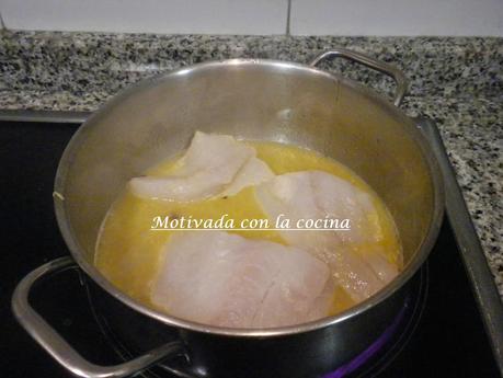 Lenguado a la naranja