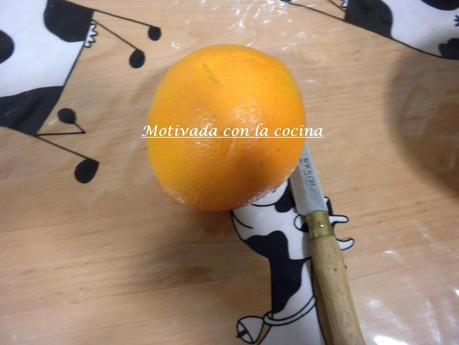 Lenguado a la naranja