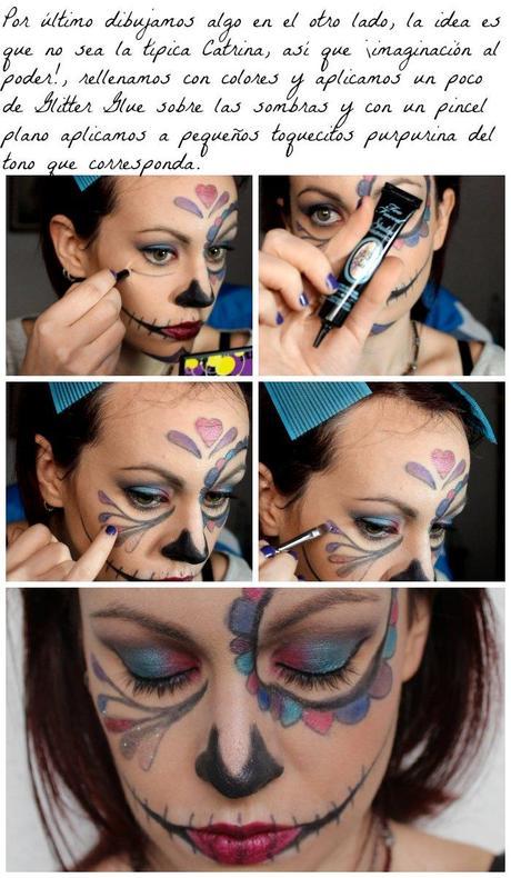 Maquillaje Halloween: Cute Skull Catrina Maquillaje Halloween: Cute Skull Catrina