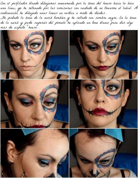 Maquillaje Halloween: Cute Skull Catrina Maquillaje Halloween: Cute Skull Catrina