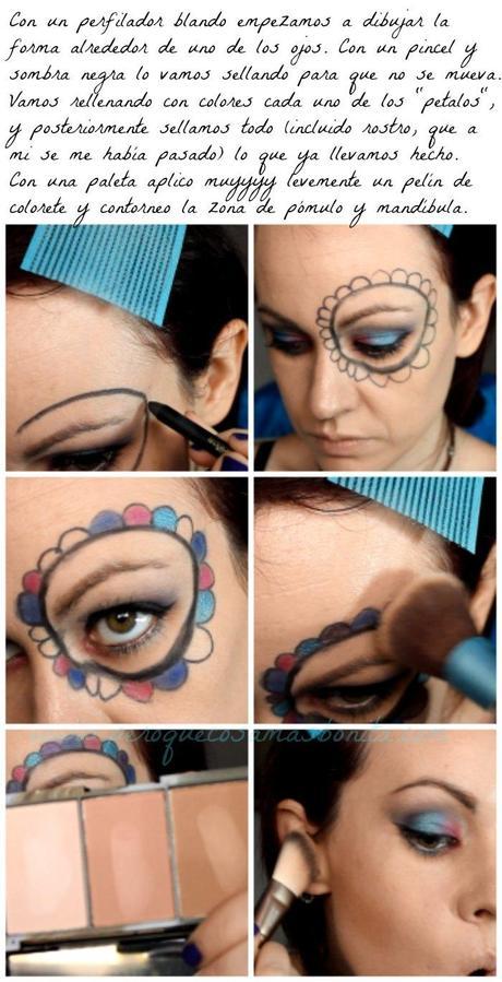 Maquillaje Halloween: Cute Skull Catrina Maquillaje Halloween: Cute Skull Catrina