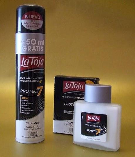 El afeitado sin irritaciones gracias a los productos de la línea “Protect7” de LA TOJA